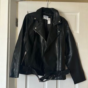 Old Navy Leather Jacket